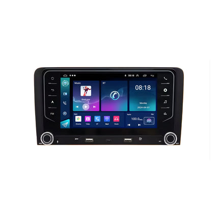 Multimedia Navigatie Voor Audi A3 8P 2003 - 2011 S3 Rs3 Sportback |DAB|Carplay Autoradio - Audioplay