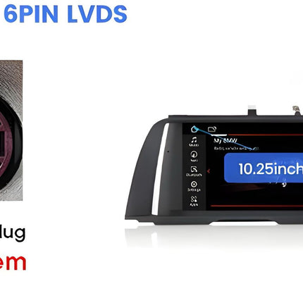 Multimedia Navigatie BMW 5 serie NBT 2013-2017 | CIC 2011-2012 Beeldscherm 10,33 Inch - Audioplay