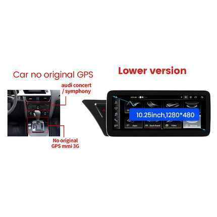Multimedia Navigatie Voor Audi A4 A4l A5 B8 2009-2016 |DAB+|Carplay - Audioplay