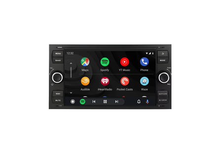 Xonic Multimedia Navigatie Voor Ford Focus 2 | 2004-2007 | S Max / Kuga /  Fiesta / Fusion |DAB|Carplay Autoradio - Audioplay