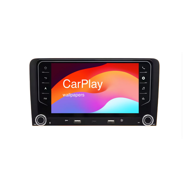 Multimedia Navigatie Voor Audi A3 8P 2003 - 2011 S3 Rs3 Sportback |DAB|Carplay Autoradio - Audioplay