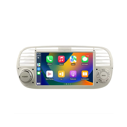 Multimedia Navigatie Fiat 500 2007-2015|DAB|Bluetooth|4Core 32GB|Carplay Autoradio Beeldscherm - Audioplay