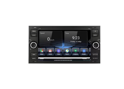 Xonic Multimedia Navigatie Voor Ford Focus 2 | 2004-2007 | S Max / Kuga /  Fiesta / Fusion |DAB|Carplay Autoradio - Audioplay