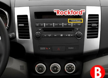 Multimedia Navigatie Mitsubishi Outlander Xi 2 2008 - 2011 |DAB|Bluetooth|Carplay Autoradio Beeldscherm - Audioplay