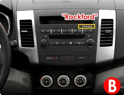 Multimedia Navigatie Mitsubishi Outlander Xi 2 2008 - 2011 |DAB|Bluetooth|Carplay Autoradio Beeldscherm - Audioplay