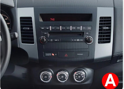Multimedia Navigatie Mitsubishi Outlander Xi 2 2008 - 2011 |DAB|Bluetooth|Carplay Autoradio Beeldscherm - Audioplay