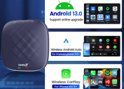 Carlinkit Carplay Module Ai Tv | Android13 Draadloze Carplay  4G Lte