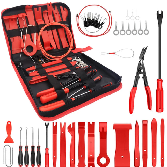 Radio demontage set 43 stuks auto Gereedschap | interieur bekleding demontage set - Audioplay