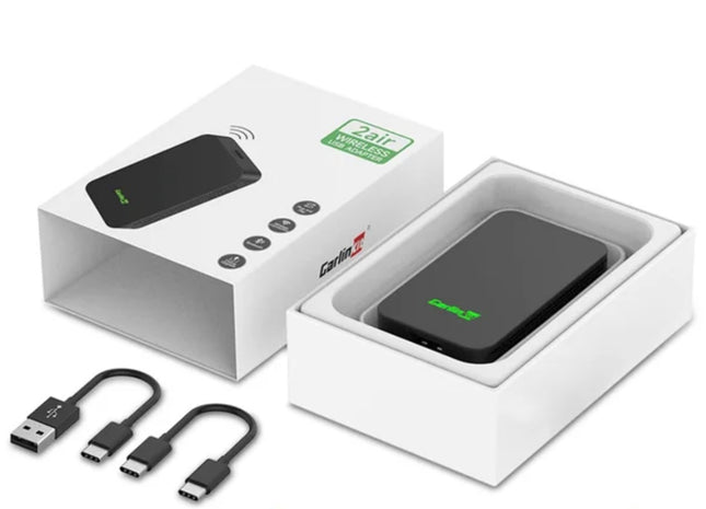 Carlinkit 5.0 Draadloze Carplay & Android Auto Box 2.4G & 5.8Ghz | Plug & Play Connect Voor Bedrade Auto 'S - Audioplay