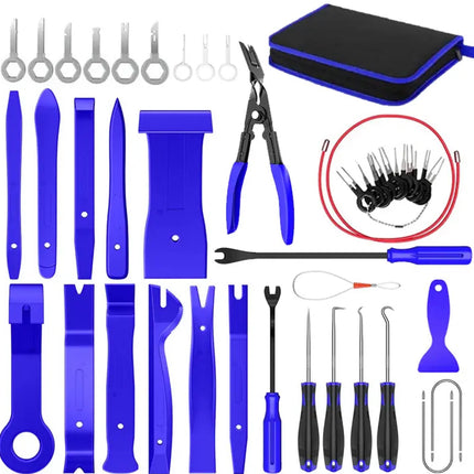 Radio demontage set 43 stuks auto Gereedschap | interieur bekleding demontage set - Audioplay