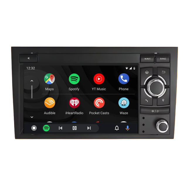 Multimedia Navigatie Audi A4/S4 - B6 - B7 2000-2009 |DAB|Bluetooth|4Core 32GB|Carplay Autoradio - Audioplay