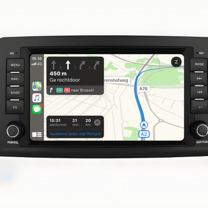 Multimedia Navigatie Mercedes Benz GL klasse (2005-2012) |DAB|Carplay Autoradio GL klasse x1 64  (gl 320-350-420-450-500)Beeldscherm 8 inch - Audioplay