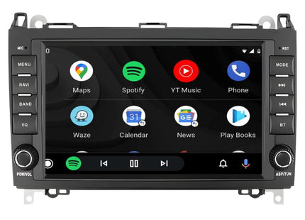 Multimedia Navigatie Mercedes-Benz Carplay A-Class W169 (2004-2012) |DAB|Carplay Autoradio Beeldscherm  (Al50/Al60/Al 70/A180/A200) 7 Inch