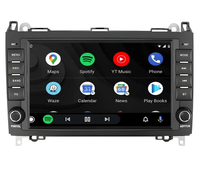 Multimedia Navigatie Mercedes-Benz Carplay A-Class W169 (2004-2012) |DAB|Carplay Autoradio Beeldscherm  (Al50/Al60/Al 70/A180/A200) 7 Inch