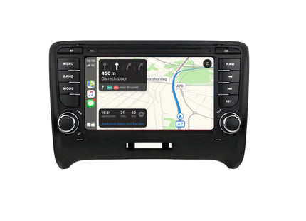 Multimedia Navigatie Audi TT 2006-2014 |DAB|Carplay Autoradio Mk2 8j | Beeldscherm 7Inch