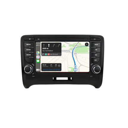 Multimedia Navigatie Audi TT 2006-2014 |DAB|Carplay Autoradio Mk2 8j | Beeldscherm 7Inch - Audioplay