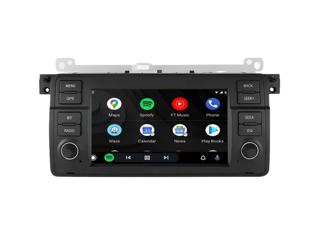 Multimedia Navigatie Bmw 3 serie 2000-2006 |DAB|Bluetooth|4Core 32GB|Carplay Autoradio E46 Beeldscherm 7 Inch - Audioplay