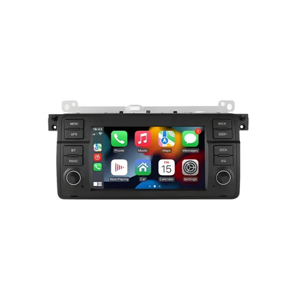 Multimedia Navigatie Bmw 3 serie 2000-2006 |DAB|Bluetooth|4Core 32GB|Carplay Autoradio E46 Beeldscherm 7 Inch - Audioplay