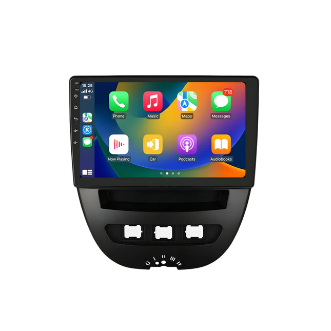 Multimedia Navigatie Toyota Aygo 107 2006- 2014 |DAB|Carplay Autoradio Beeldscherm - Audioplay