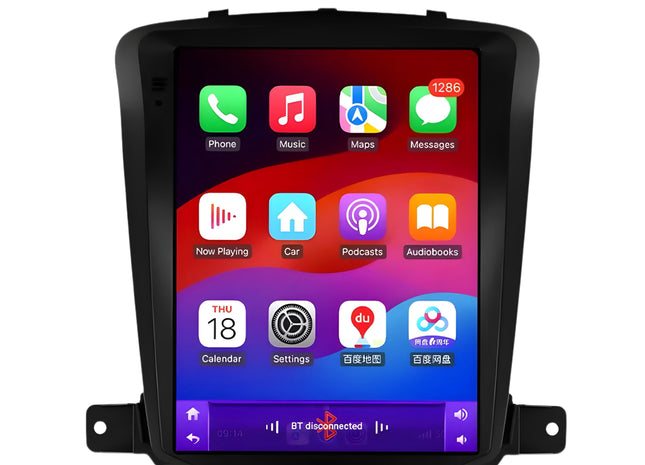Multimedia Navigatie Chevrolet Cruze J300 2008 - 2012 |DAB|Bluetooth|4Core 32GB|Carplay Autoradio Beeldscherm - Audioplay