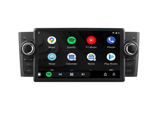 Multimedia Navigatie Fiat Grande Punto Linea 2007-2012 |DAB|Carplay Autoradio Beeldscherm 7 Inch - Audioplay