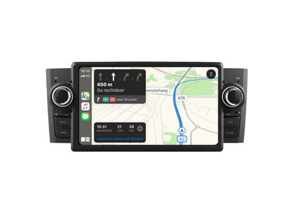 Multimedia Navigatie Fiat Linea 2007-2012 |DAB|Carplay Autoradio Beeldscherm 7 Inch