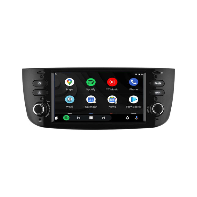 Multimedia Navigatie Fiat Punto 2012-2015 Beeldscherm |DAB| Bluetooth |4Core 32GB|Carplay Beeldscherm - Audioplay