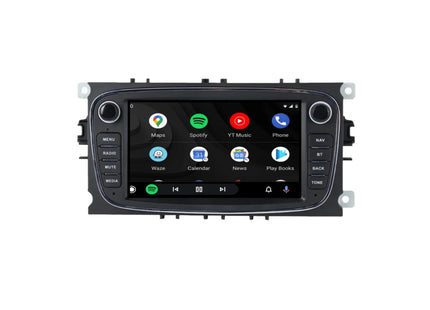 Multimedia Navigatie Ford Focus 2005-2013 |DAB|Bluetooth|4Core 32GB|Carplay (C-Max) Multimedia Beeldscherm 7 Inch