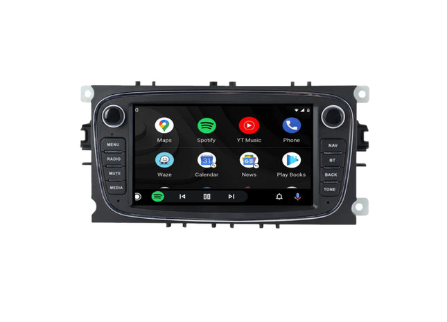 Multimedia Navigatie Ford Focus 2005-2013 |DAB|Bluetooth|4Core 32GB|Carplay (C-Max) Multimedia Beeldscherm 7 Inch - Audioplay