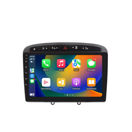 Multimedia Navigatie Pegeut 308 - 2004-2015 | DAB| Bluetooth |4Core 32GB|Beeldscherm | 408 308 308sw - Audioplay