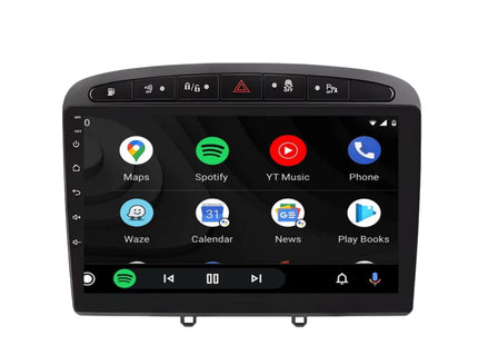 Multimedia Navigatie Pegeut 308 - 2004-2015 | DAB| Bluetooth |4Core 32GB|Beeldscherm | 408 308 308sw