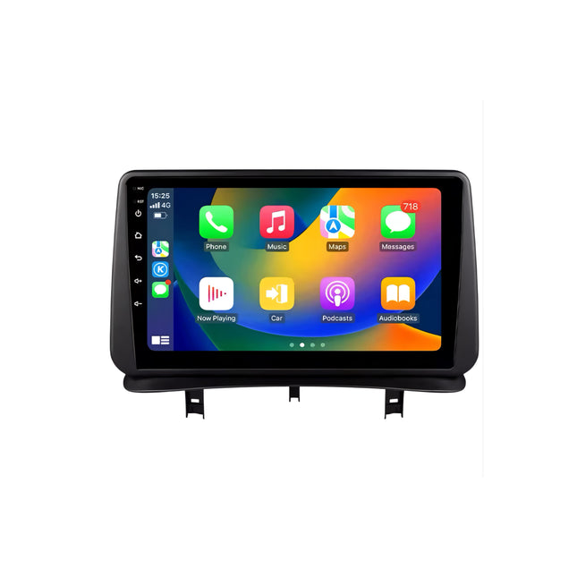 Multimedia Navigatie Renault Clio 3 2005-2014 |DAB|Bluetooth|4Core 32GB|Carplay Autoradio Beeldscherm 9 Inch - Audioplay