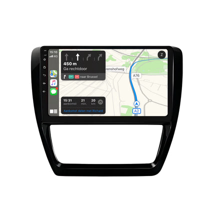 Multimedia Navigatie Volkswagen Jetta 6 2011-2018|DAB|Bluetooth|4Core 32GB|Carplay Autoradio Beeldscherm - Audioplay