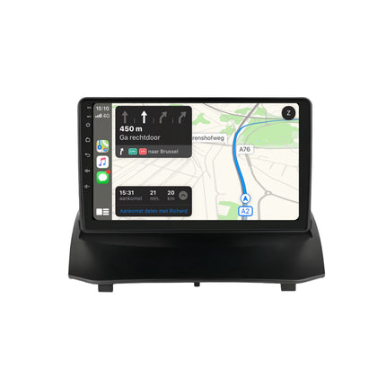 Multimedia Navigatie Ford Fiesta 2009 - 2017 |DAB|Carplay Autoradio beeldscherm 9 Inch - Audioplay
