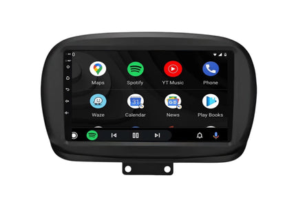 Multimedia Navigatie Fiat 500x 2014 - 2020 |DAB|Bluetooth|4Core 32GB|Carplay Autoradio Beeldscherm 9 Inch