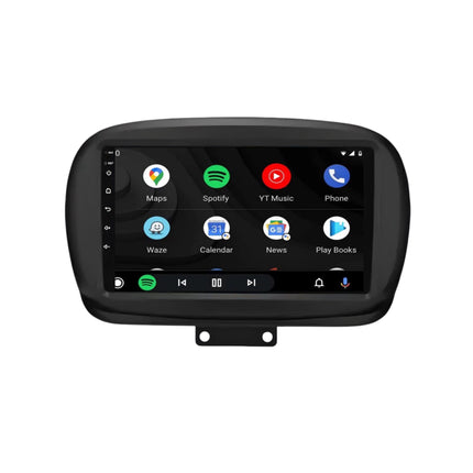 Multimedia Navigatie Fiat 500x 2014 - 2020 |DAB|Bluetooth|4Core 32GB|Carplay Autoradio Beeldscherm 9 Inch - Audioplay