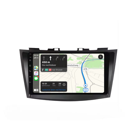 Multimedia Navigatie Suzuki Swift 2011-2015|DAB|Carplay Autoradio Beeldscherm  10 Inch - Audioplay