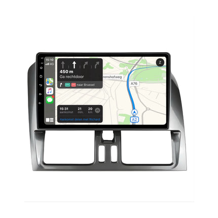 Multimedia Navigatie Volvo Xc60 2008 - 2013 |DAB|Carplay Autoradio Beeldscherm 9 Inch - Audioplay