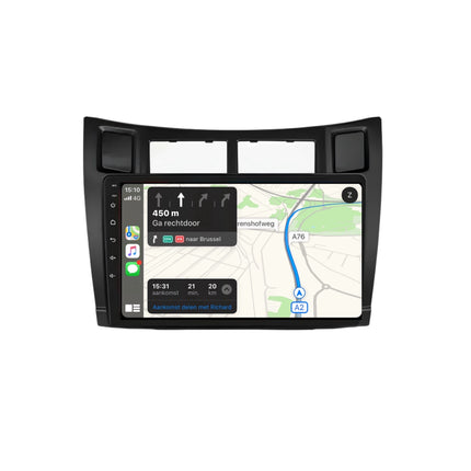Multimedia Navigatie Toyota Yaris 2005 - 2013|DAB|Carplay Autoradio Navigatie 9 Inch - Audioplay