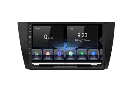 Multimedia Navigatie Bmw 3 Serie E90 E91 E92 E93 2006-2012 |DAB|Carplay Autoradio Beeldscherm 9 Inch