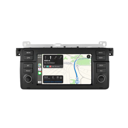 Multimedia Navigatie Bmw 3 serie 2000-2006 |DAB|Bluetooth|4Core 32GB|Carplay Autoradio E46 Beeldscherm 7 Inch - Audioplay