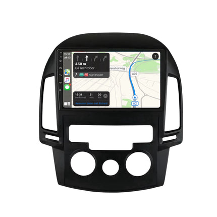 Multimedia Navigatie Hyundai I30 2006-2011 |DAB|Carplay Autoradio Beeldscherm 9 Inch - Audioplay