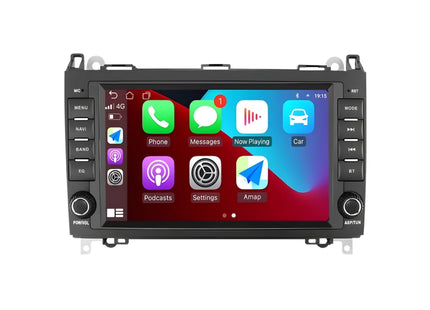 Multimedia Navigatie Mercedes-Benz Carplay A-Class W169 (2004-2012) |DAB|Carplay Autoradio Beeldscherm  (Al50/Al60/Al 70/A180/A200) 7 Inch