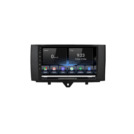 Multimedia Navigatie Smart Fortwo 451 2010 - 2015 |DAB|Carplay Autoradio Fortwo 451 Beeldscherm 9 Inch - Audioplay