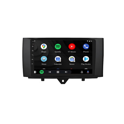 Multimedia Navigatie Smart Fortwo 451 2010 - 2015 |DAB|Carplay Autoradio Fortwo 451 Beeldscherm 9 Inch - Audioplay