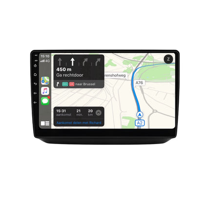 Multimedia Navigatie Skoda Fabia 2 2007 - 2014 |DAB|Carplay Autoradio Beeldscherm 10 Inch - Audioplay