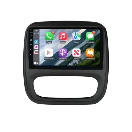 Multimedia Navigatie Renault Trafic 3 2014- 2021 |DAB|Carplay Autoradio Trafic 3 Beeldscherm 9 Inch - Audioplay
