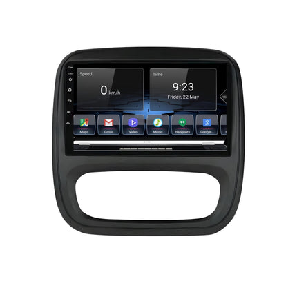 Multimedia Navigatie Renault Trafic 3 2014- 2021 |DAB|Carplay Autoradio Trafic 3 Beeldscherm 9 Inch - Audioplay