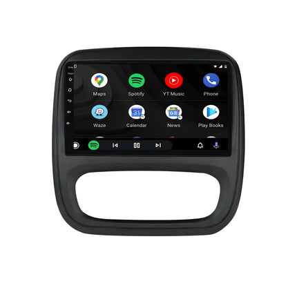 Multimedia Navigatie Renault Trafic 3 2014- 2021 |DAB|Carplay Autoradio Trafic 3 Beeldscherm 9 Inch - Audioplay