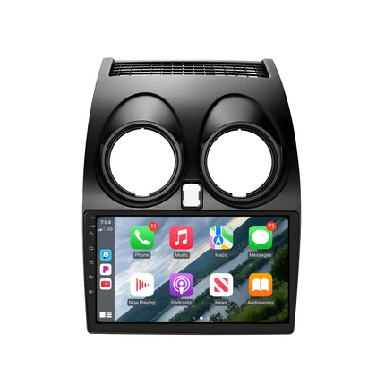 Multimedia Navigatie Nissan Qashqai j10 2006-2013 |DAB|Carplay Autoradio Beeldscherm 9 Inch - Audioplay